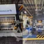 Satılık ikinci el Schuler MSP2-800 800 ton otomatik servo pres tezgahı